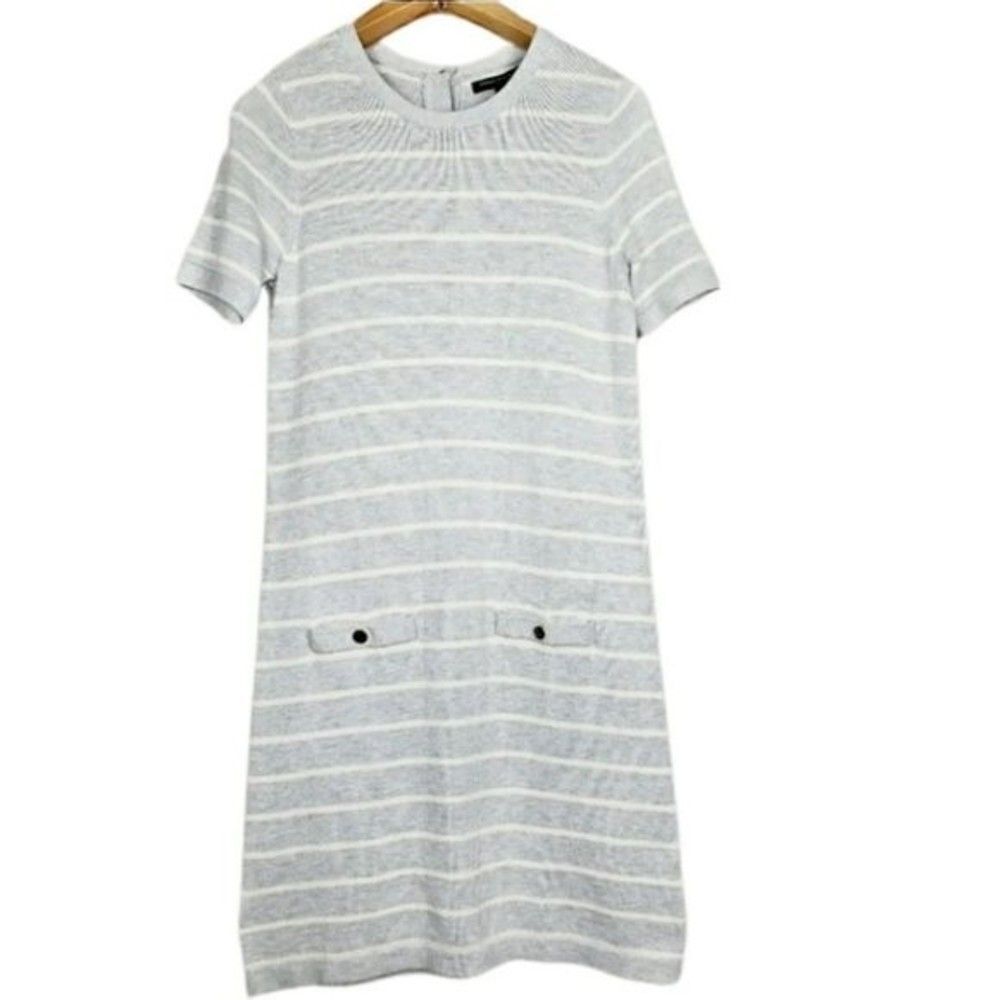 Banana Republic striped sweater shirt dress size medium